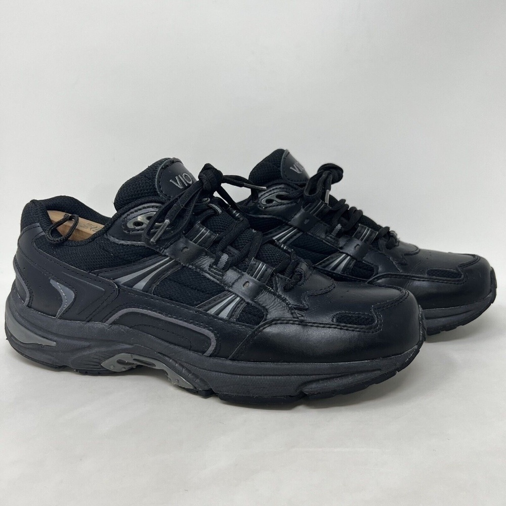 Vionic Womens Walker Black Walking Shoes Sneakers Size 10 Orthopedic